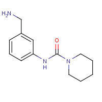 1094233-63-2 N-[3-(aminomethyl)phenyl]piperidine-1-carboxamide chemical structure
