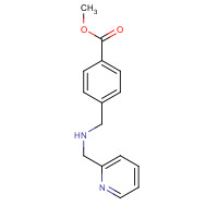 1020931-98-9 methyl 4-[(pyridin-2-ylmethylamino)methyl]benzoate chemical structure