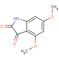 21544-81-0 4,6-dimethoxy-1H-indole-2,3-dione chemical structure