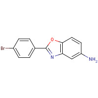 54995-56-1 2-(4-bromophenyl)-1,3-benzoxazol-5-amine chemical structure