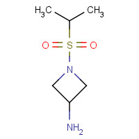 483367-02-8 1-propan-2-ylsulfonylazetidin-3-amine chemical structure