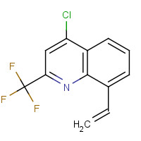 1000205-32-2 4-chloro-8-ethenyl-2-(trifluoromethyl)quinoline chemical structure
