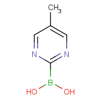 1352548-73-2 (5-methylpyrimidin-2-yl)boronic acid chemical structure