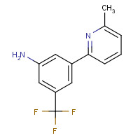 853298-67-6 3-(6-methylpyridin-2-yl)-5-(trifluoromethyl)aniline chemical structure