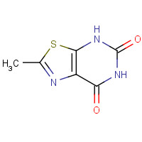 5021-52-3 2-methyl-4H-[1,3]thiazolo[5,4-d]pyrimidine-5,7-dione chemical structure
