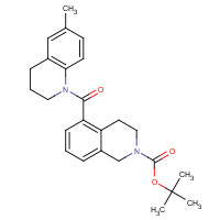 1430563-68-0 tert-butyl 5-(6-methyl-3,4-dihydro-2H-quinoline-1-carbonyl)-3,4-dihydro-1H-isoquinoline-2-carboxylate chemical structure