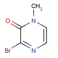 1187017-25-9 3-bromo-1-methylpyrazin-2-one chemical structure