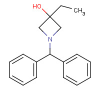 147293-65-0 1-benzhydryl-3-ethylazetidin-3-ol chemical structure