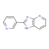 71766-33-1 2-pyridin-3-yl-1H-imidazo[4,5-b]pyridine chemical structure