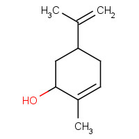 99-48-9 2-methyl-5-prop-1-en-2-ylcyclohex-2-en-1-ol chemical structure