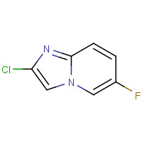 1019020-11-1 2-chloro-6-fluoroimidazo[1,2-a]pyridine chemical structure