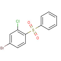 933063-02-6 1-(benzenesulfonyl)-4-bromo-2-chlorobenzene chemical structure