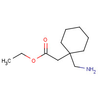138799-97-0 ethyl 2-[1-(aminomethyl)cyclohexyl]acetate chemical structure