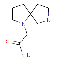 1400797-56-9 2-(1,7-diazaspiro[4.4]nonan-1-yl)acetamide chemical structure