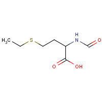 126872-00-2 4-ethylsulfanyl-2-formamidobutanoic acid chemical structure