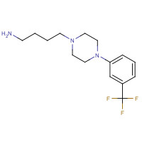 82278-36-2 4-[4-[3-(trifluoromethyl)phenyl]piperazin-1-yl]butan-1-amine chemical structure