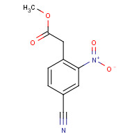 651747-70-5 methyl 2-(4-cyano-2-nitrophenyl)acetate chemical structure