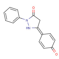 1243328-63-3 5-(4-oxocyclohexa-2,5-dien-1-ylidene)-2-phenylpyrazolidin-3-one chemical structure