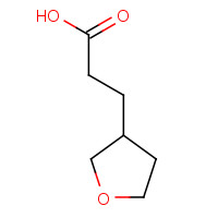 320601-71-6 3-(oxolan-3-yl)propanoic acid chemical structure