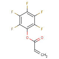 71195-85-2 (2,3,4,5,6-pentafluorophenyl) prop-2-enoate chemical structure