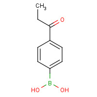 186498-36-2 (4-propanoylphenyl)boronic acid chemical structure