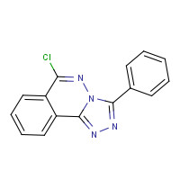 56813-54-8 6-chloro-3-phenyl-[1,2,4]triazolo[3,4-a]phthalazine chemical structure