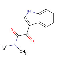29095-44-1 2-(1H-indol-3-yl)-N,N-dimethyl-2-oxoacetamide chemical structure