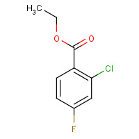 167758-87-4 ethyl 2-chloro-4-fluorobenzoate chemical structure