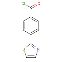 257876-09-8 4-(1,3-thiazol-2-yl)benzoyl chloride chemical structure