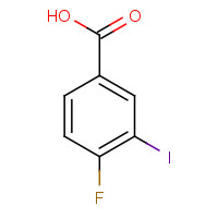 403-18-9 4-fluoro-3-iodobenzoic acid chemical structure