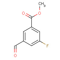 1393561-99-3 methyl 3-fluoro-5-formylbenzoate chemical structure