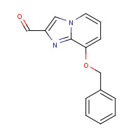 885276-89-1 8-phenylmethoxyimidazo[1,2-a]pyridine-2-carbaldehyde chemical structure