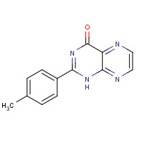 155513-87-4 2-(4-methylphenyl)-1H-pteridin-4-one chemical structure