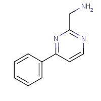 944902-62-9 (4-phenylpyrimidin-2-yl)methanamine chemical structure