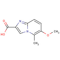 1167608-68-5 6-methoxy-5-methylimidazo[1,2-a]pyridine-2-carboxylic acid chemical structure