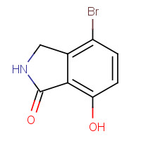 808127-81-3 4-bromo-7-hydroxy-2,3-dihydroisoindol-1-one chemical structure
