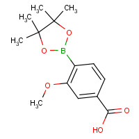 1374325-17-3 3-methoxy-4-(4,4,5,5-tetramethyl-1,3,2-dioxaborolan-2-yl)benzoic acid chemical structure