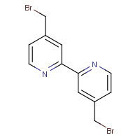 134457-14-0 4-(bromomethyl)-2-[4-(bromomethyl)pyridin-2-yl]pyridine chemical structure