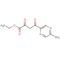 858598-87-5 ethyl 4-(5-methylpyrazin-2-yl)-2,4-dioxobutanoate chemical structure