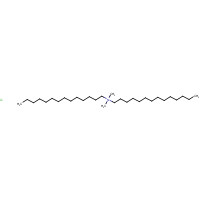 10108-91-5 dimethyl-di(tetradecyl)azanium;chloride chemical structure