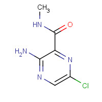 5063-71-8 3-amino-6-chloro-N-methylpyrazine-2-carboxamide chemical structure