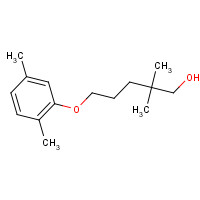 39938-64-2 5-(2,5-dimethylphenoxy)-2,2-dimethylpentan-1-ol chemical structure