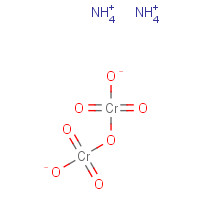 125818-11-3 diazanium;oxido-(oxido(dioxo)chromio)oxy-dioxochromium chemical structure