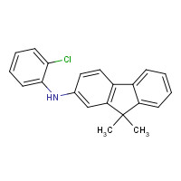 1300115-10-9 N-(2-chlorophenyl)-9,9-dimethylfluoren-2-amine chemical structure