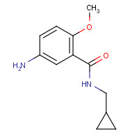 288151-89-3 5-amino-N-(cyclopropylmethyl)-2-methoxybenzamide chemical structure