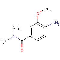 1061358-40-4 4-amino-3-methoxy-N,N-dimethylbenzamide chemical structure