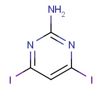 861031-48-3 4,6-diiodopyrimidin-2-amine chemical structure