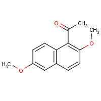 86539-77-7 1-(2,6-dimethoxynaphthalen-1-yl)ethanone chemical structure