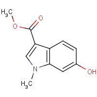 112332-93-1 methyl 6-hydroxy-1-methylindole-3-carboxylate chemical structure