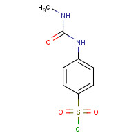 677326-97-5 4-(methylcarbamoylamino)benzenesulfonyl chloride chemical structure